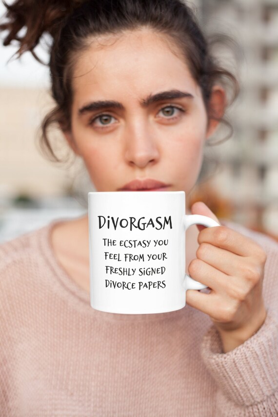 Divorce Gift, Sarcastic Coffee Mug for Recently separated, Gift for Newly Divorced