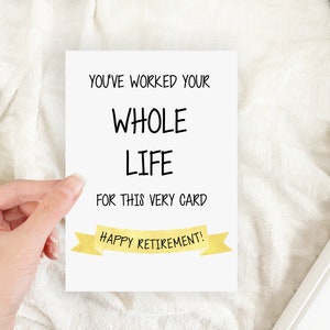 Happy Retirement Card, Funny Cards, Retirement Gift bild 7