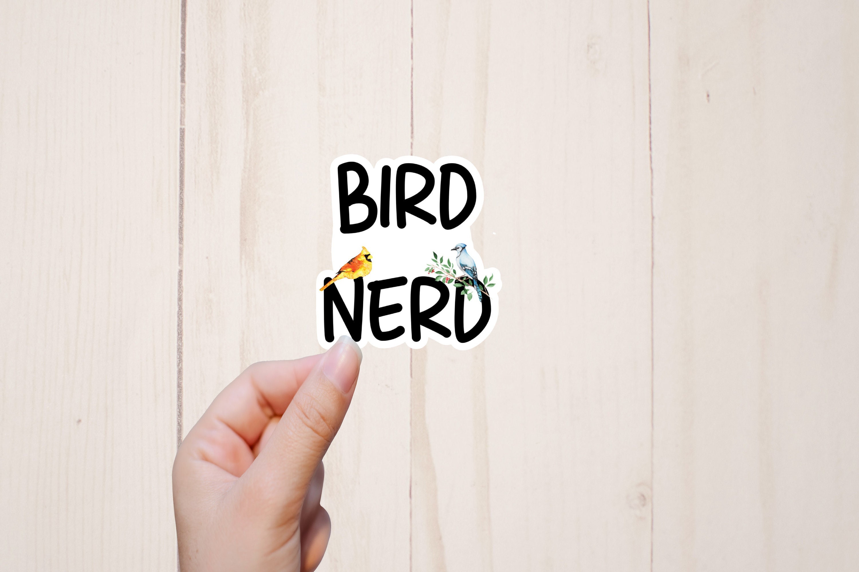 Bird Nerd Sticker Bird Watching Sticker | Etsy