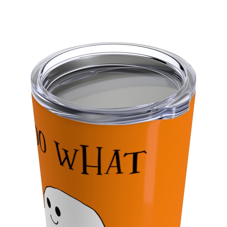Halloween Tumbler Funny Tumblers Cute Ghost Travel Mug I Etsy