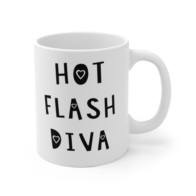 Funny Menopause Gifts for Women Hot Flash Diva Sarcastic Etsy
