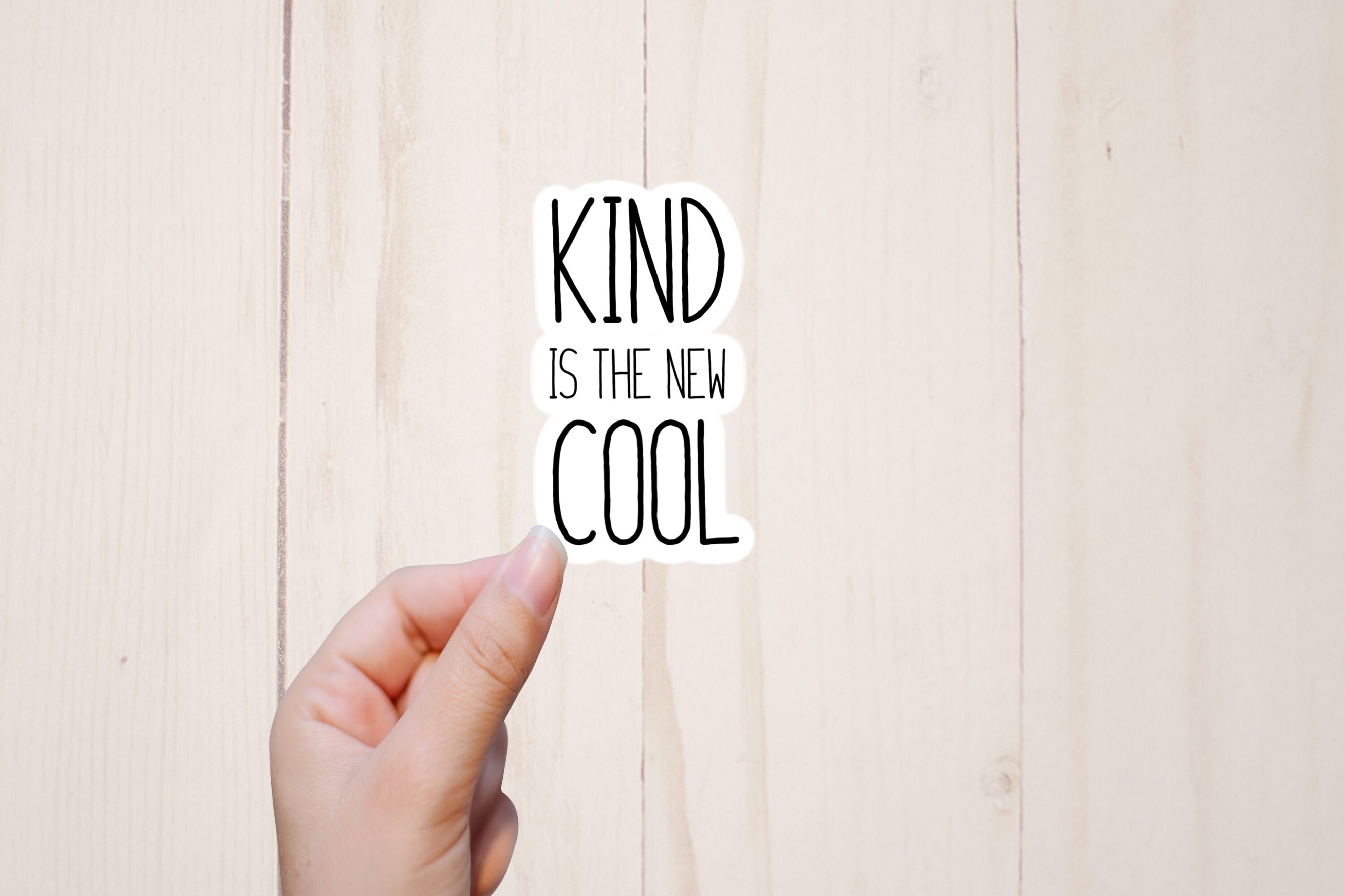 Kindness Stickers - Kind Is The New Cool - Rolls of 100