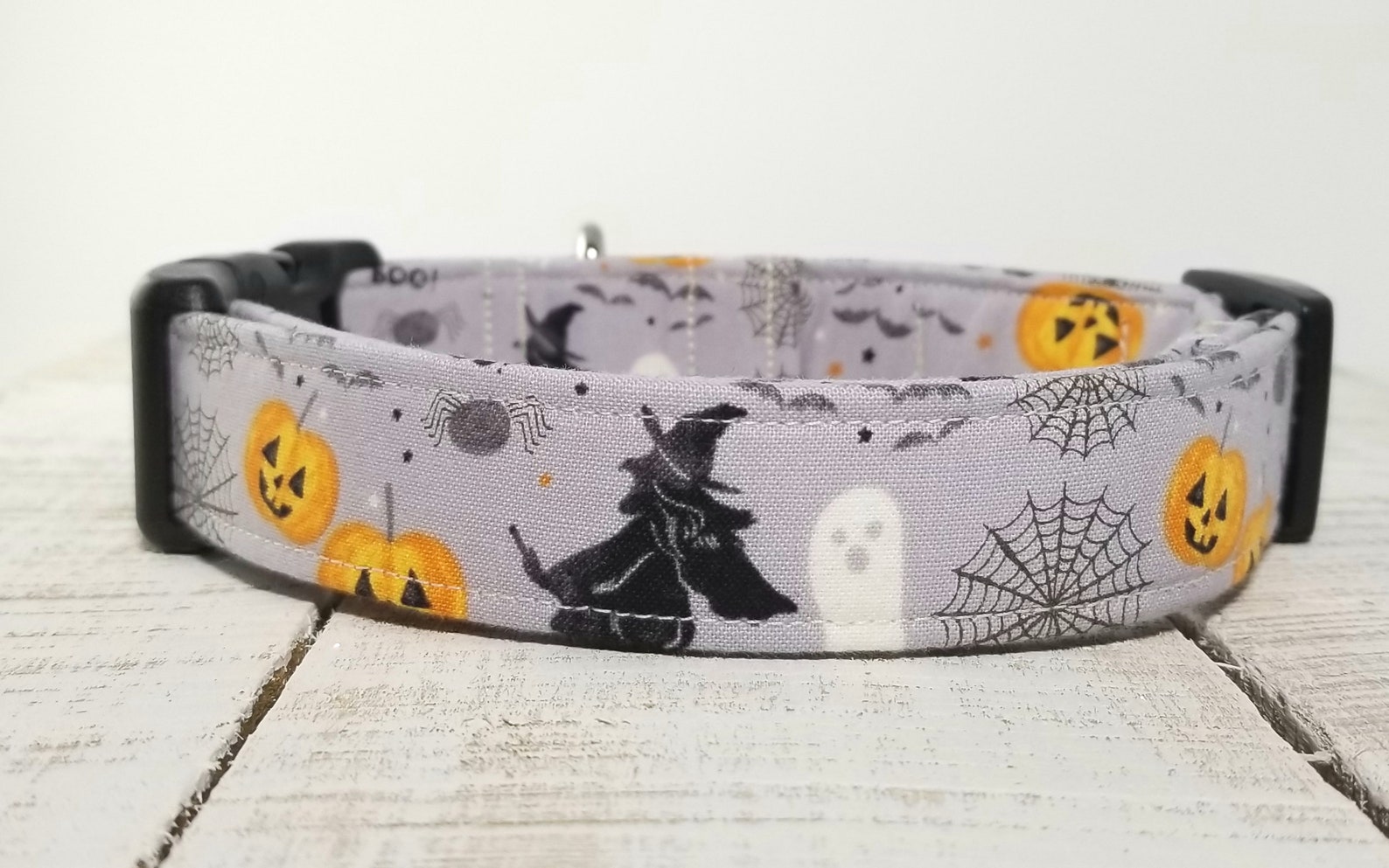 Halloween Dog Collar Fabric Dog Collar Ol' Porch Dog Etsy