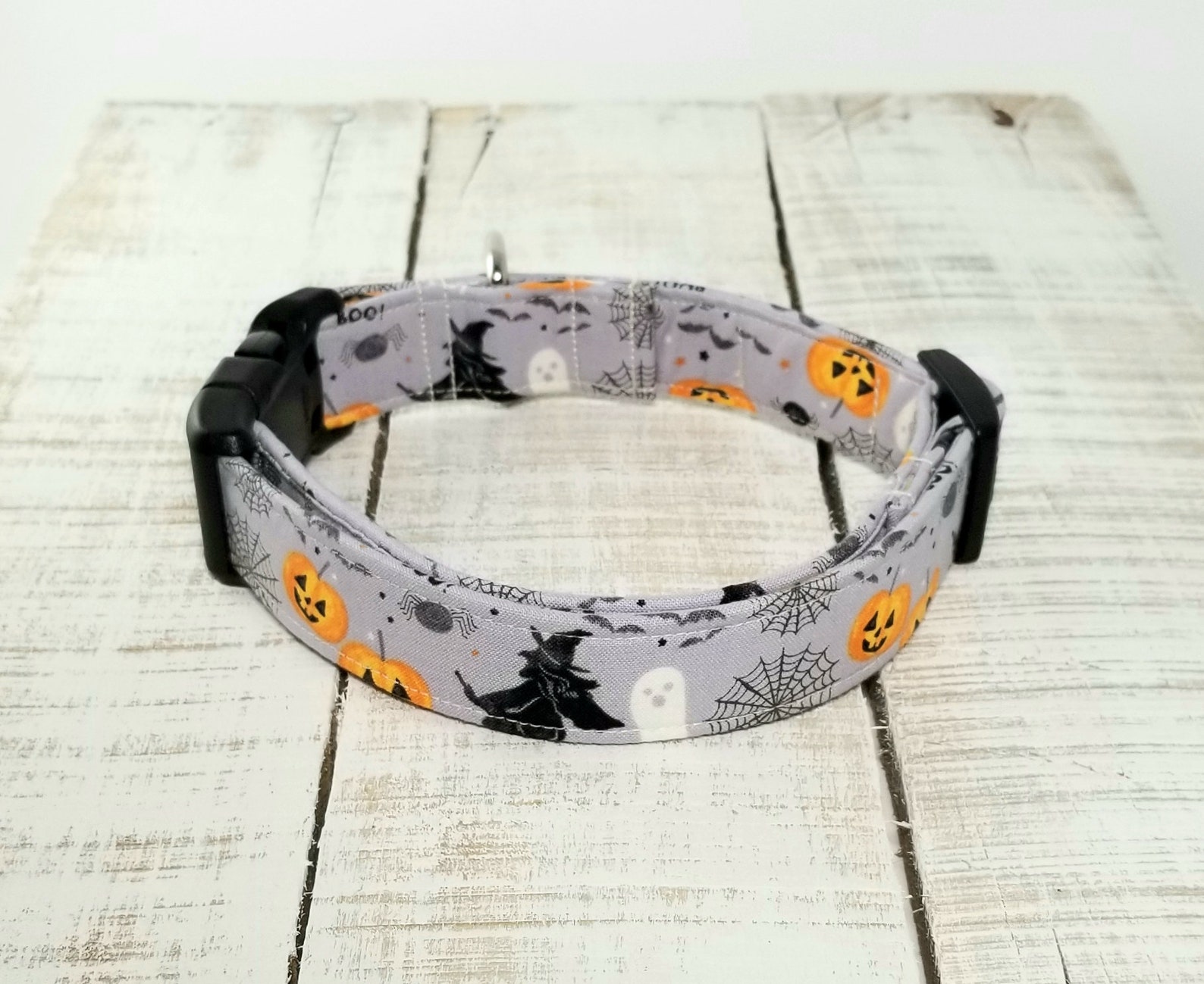 Halloween Dog Collar Fabric Dog Collar Ol' Porch Dog Etsy