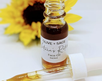 Nature’s Retinol Face Oil – Botanical Facial Oil with Bakuchiol & Cacay, Organic, Vegan, Hydrating, Soothing, Clean Beauty Skincare
