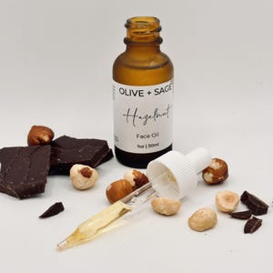 Hazelnut Face Oil – Organic, Non-Comedogenic Facial Oil for Oily Skin | Cold-Pressed, Balancing, Vegan Skincare