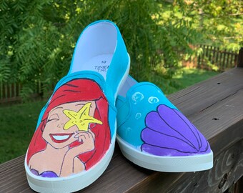 mermaid tennis shoes