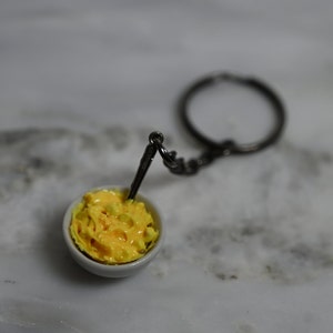 Mac n Cheese Keychain