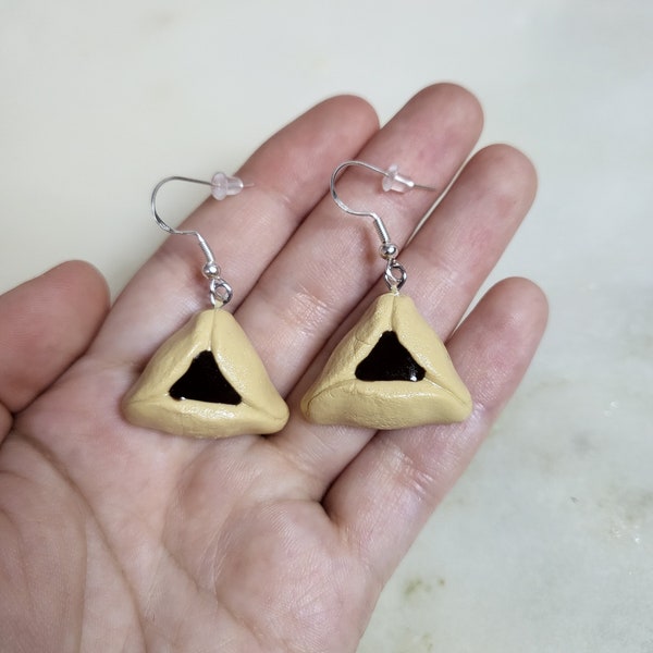 Jewish Purim Hamantaschen Earrings