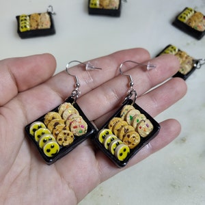 Cookie Variety Box Earrings (slightly weighted)