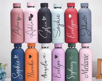 Water Bottle,Insulated Bottle,Personalized Tumbler,Personalized Bottle,Personalized Gift,Bridesmaids Gifts,Wedding Tumbler,Bridesmaid GIft