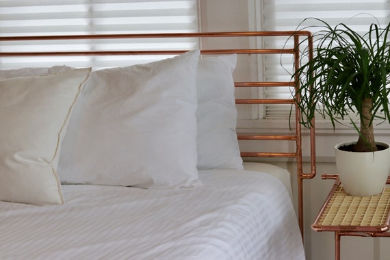 Copper headboard discount