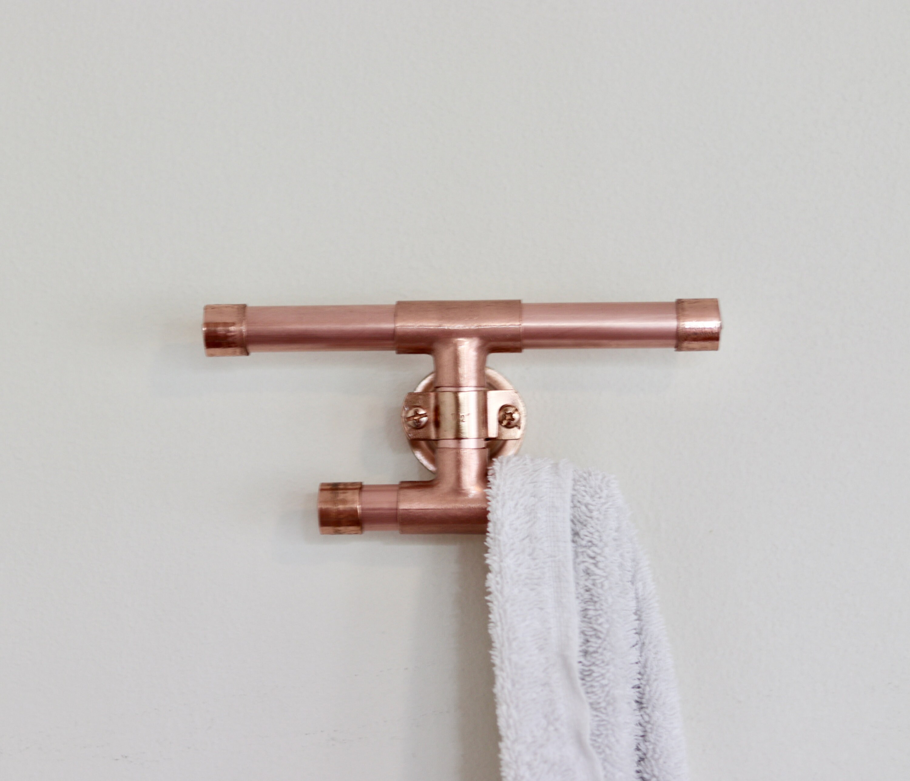 Low profile towel hook Clearance