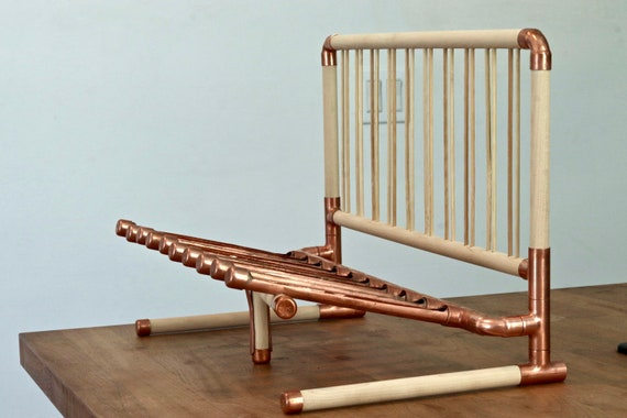 copper wire dish rack