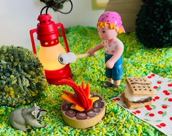 Camping Sensory Bin | Woodland Sensory Bin | Play Kit | Educational Toy | Kids Activity Kit | Play Set | Sensory Gift | Montessori Toy