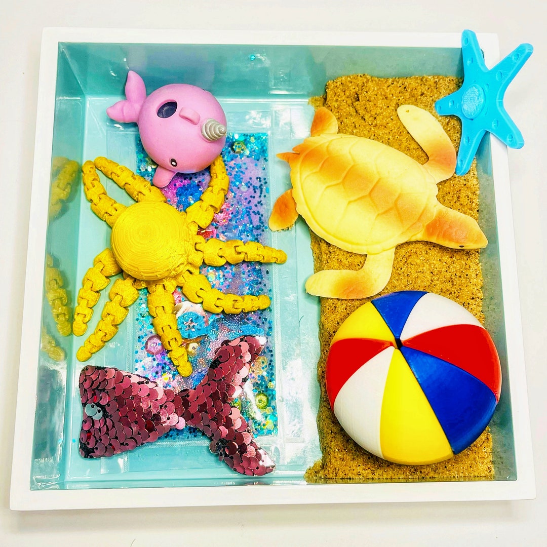 Ocean Desk Toy Beach Desk Toy Desk Sensory Toy Desk Toy Sensory Gift