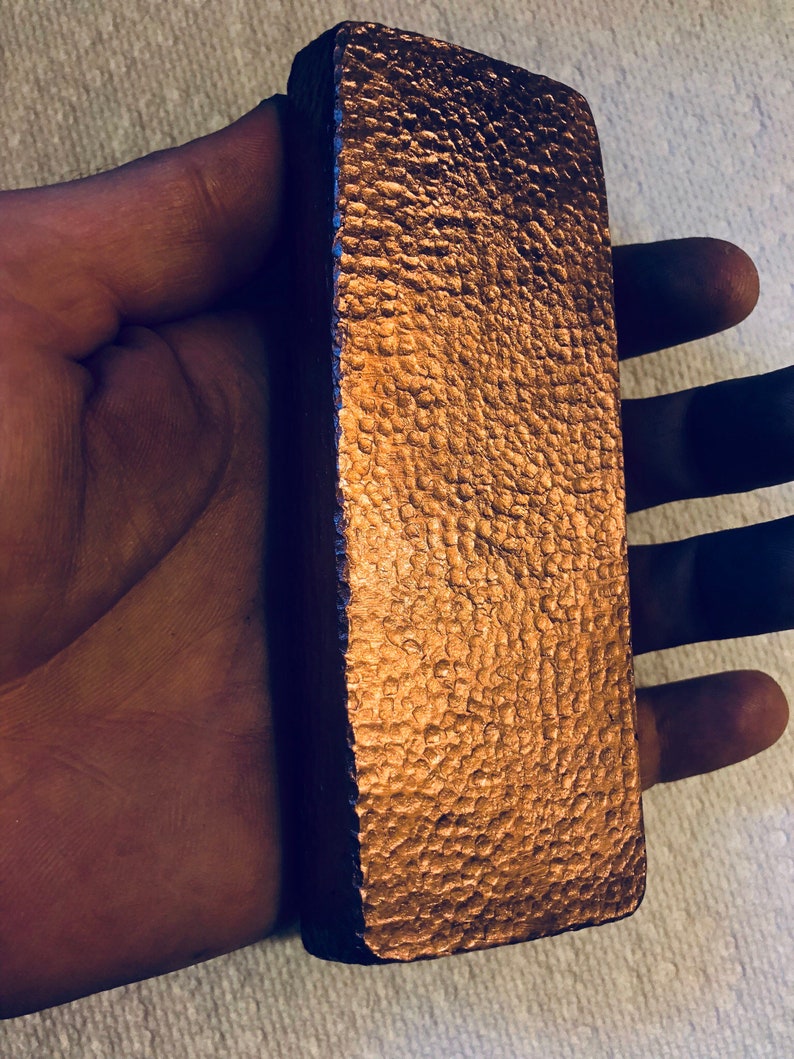 Kilo copper bar ingot .999 fine bullion copper solid 2 lb. Etsy
