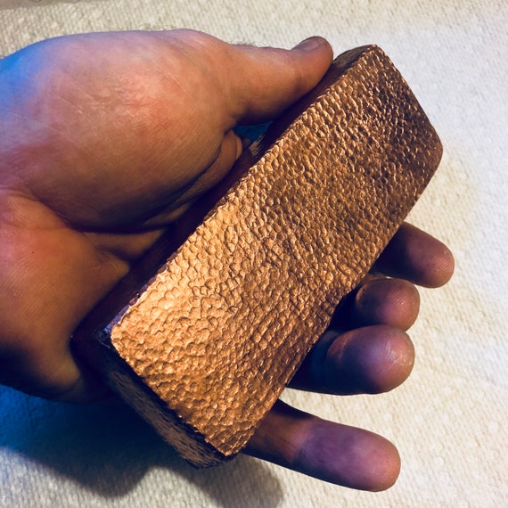 Kilo copper bar ingot .999 fine bullion copper solid 2 lb. Etsy