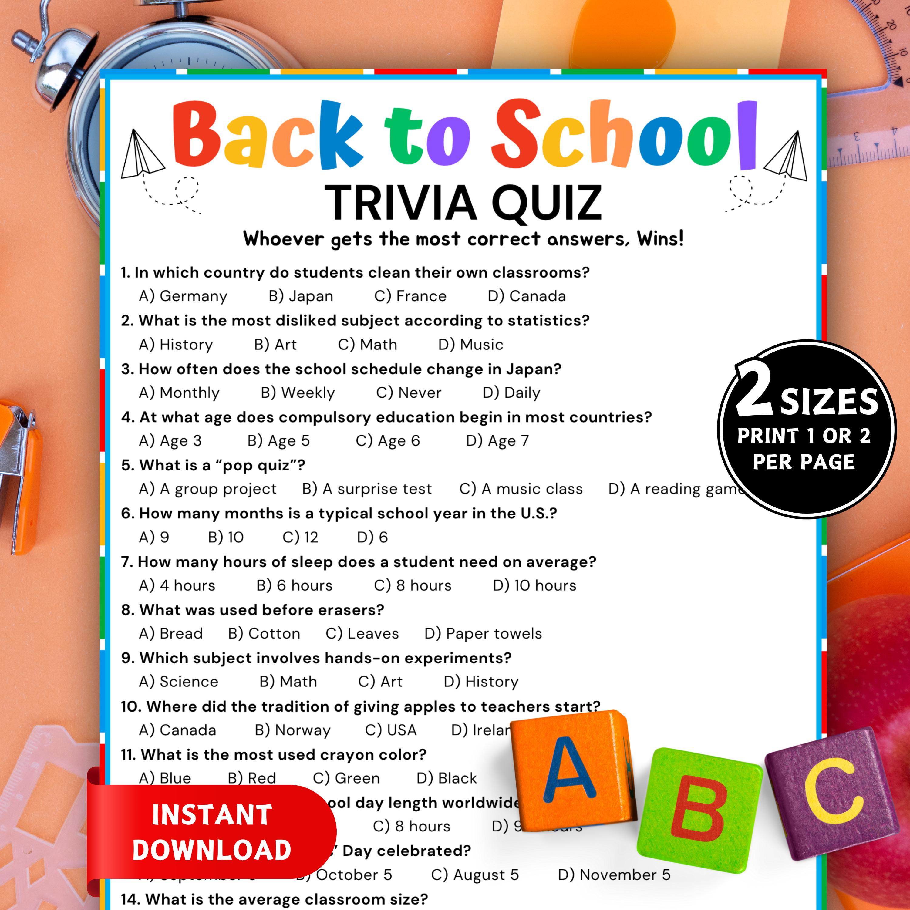 Starter: Photosynthesis Recall Quiz