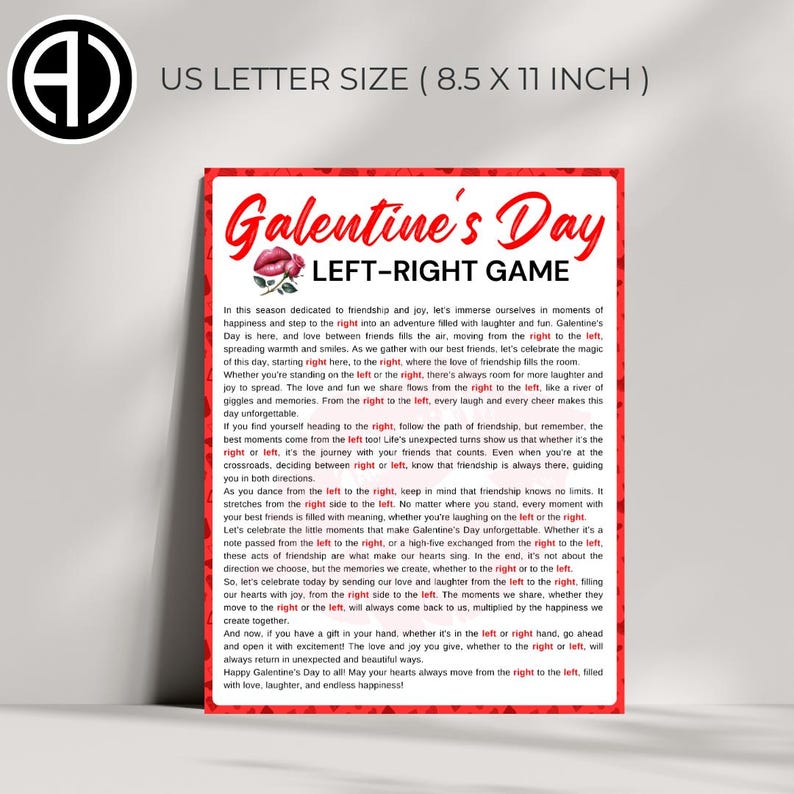 Galentine Pass The Gift Game