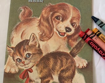Download Vintage Coloring Etsy