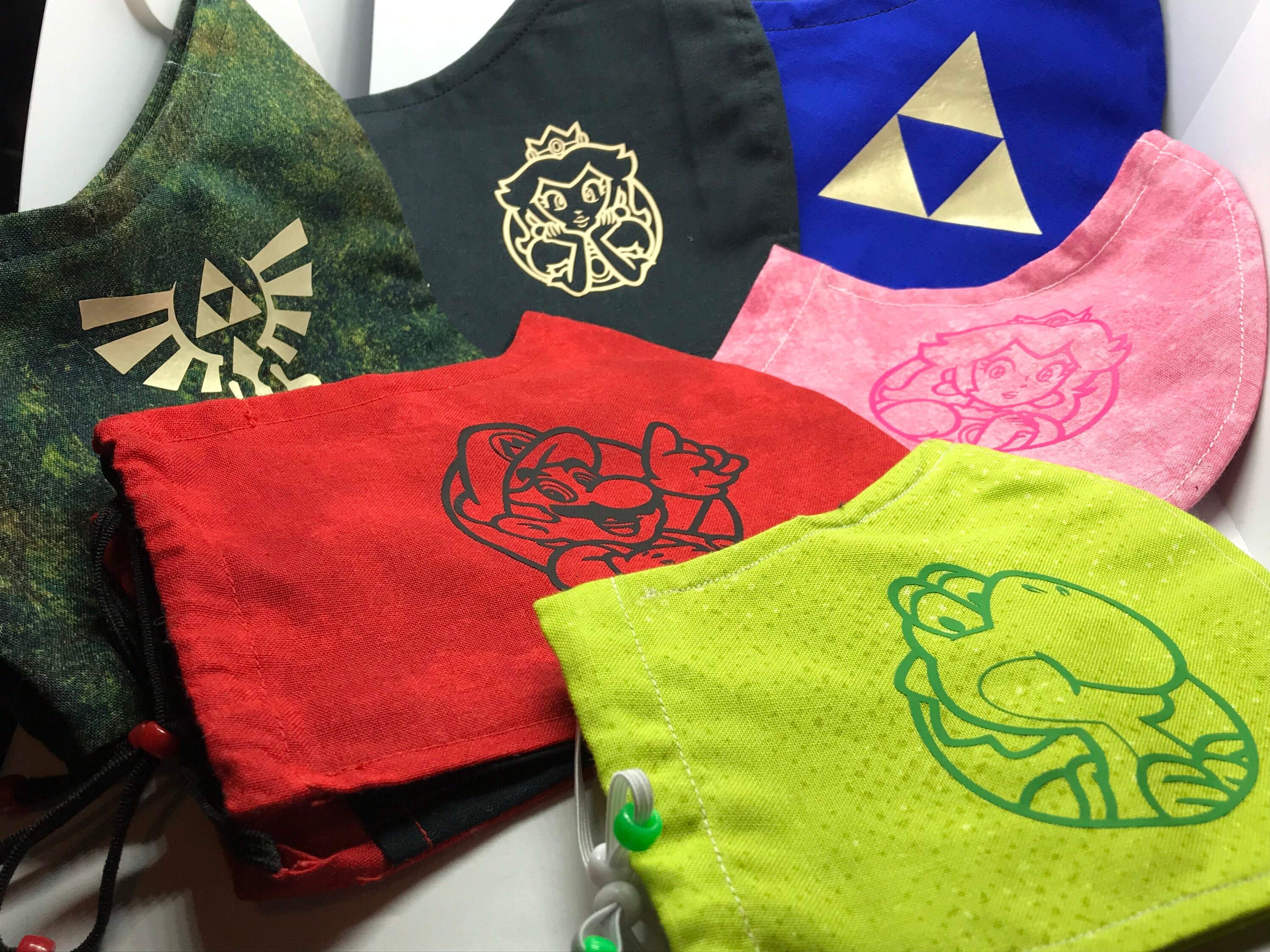 Yoshi Nintendo Washable adjustable face mask with nose wire & Etsy