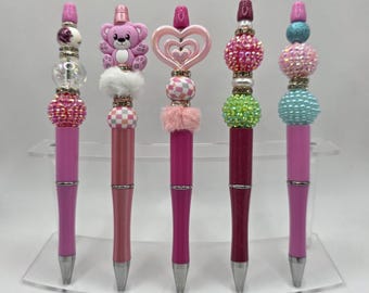 The Pen Boutique: Pink Collection met gratis vulling