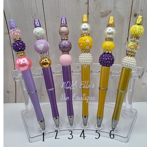 The Pen Boutique: Purple/Yellow Collection w/free refill