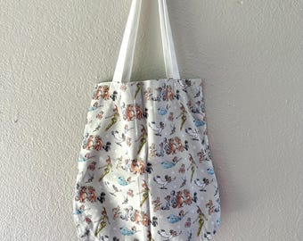 Lost Boys Print Tote Bag – Lightweight Travel Shoulder Bag
