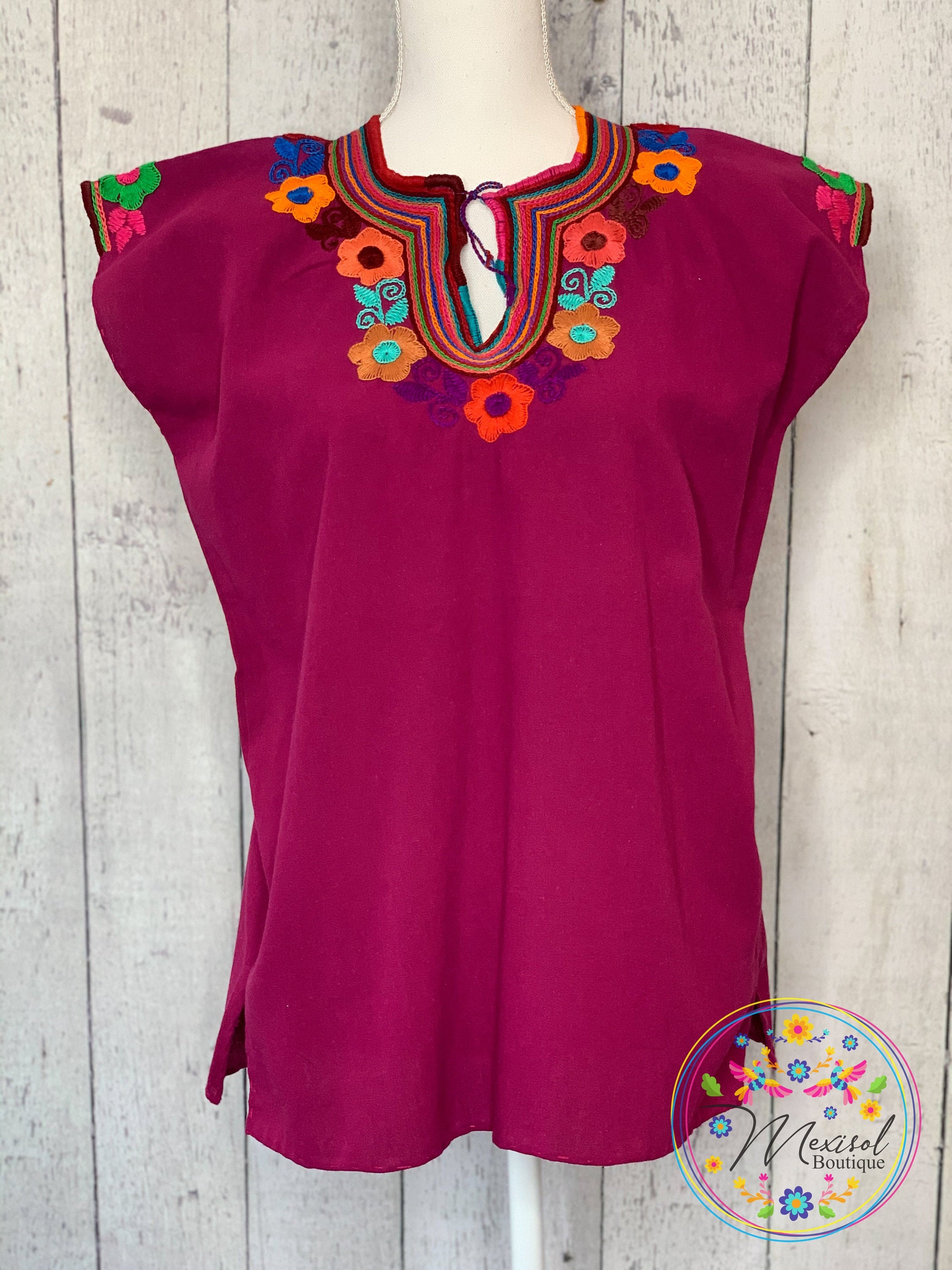 Blusa Mexicana - Etsy Blusa Mexicana - Etsy