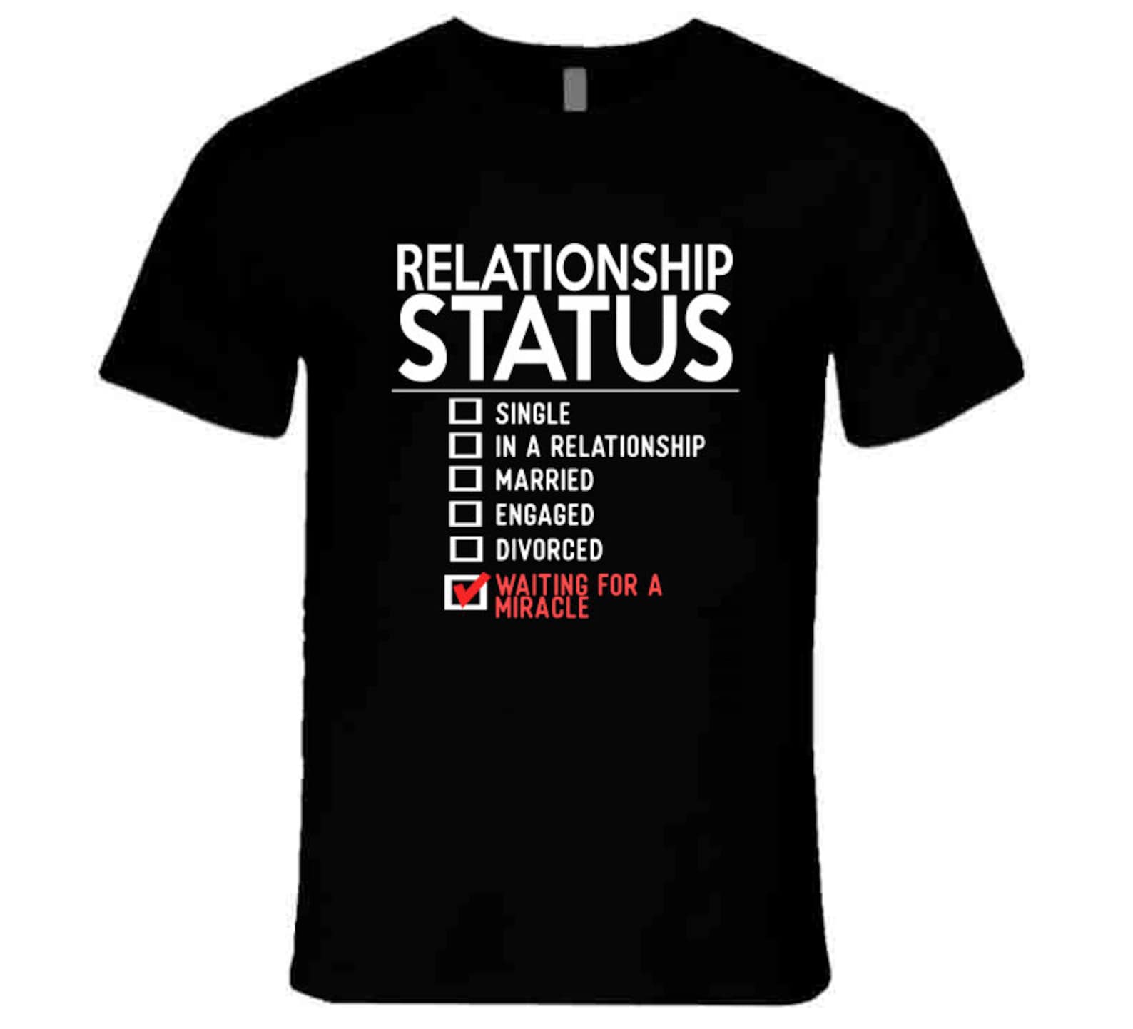 Relationship Status T-shirt | Etsy