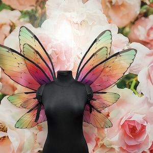 Rainbow Fairy Wings, Fairy Wing Dress, Costume Cosplay, Butterfly Fairy ...