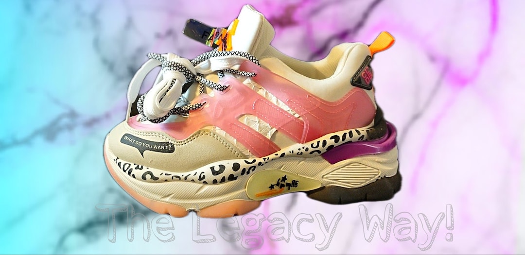 Comfy Pair of Hip Platform what Do You Want Sneakers - Etsy