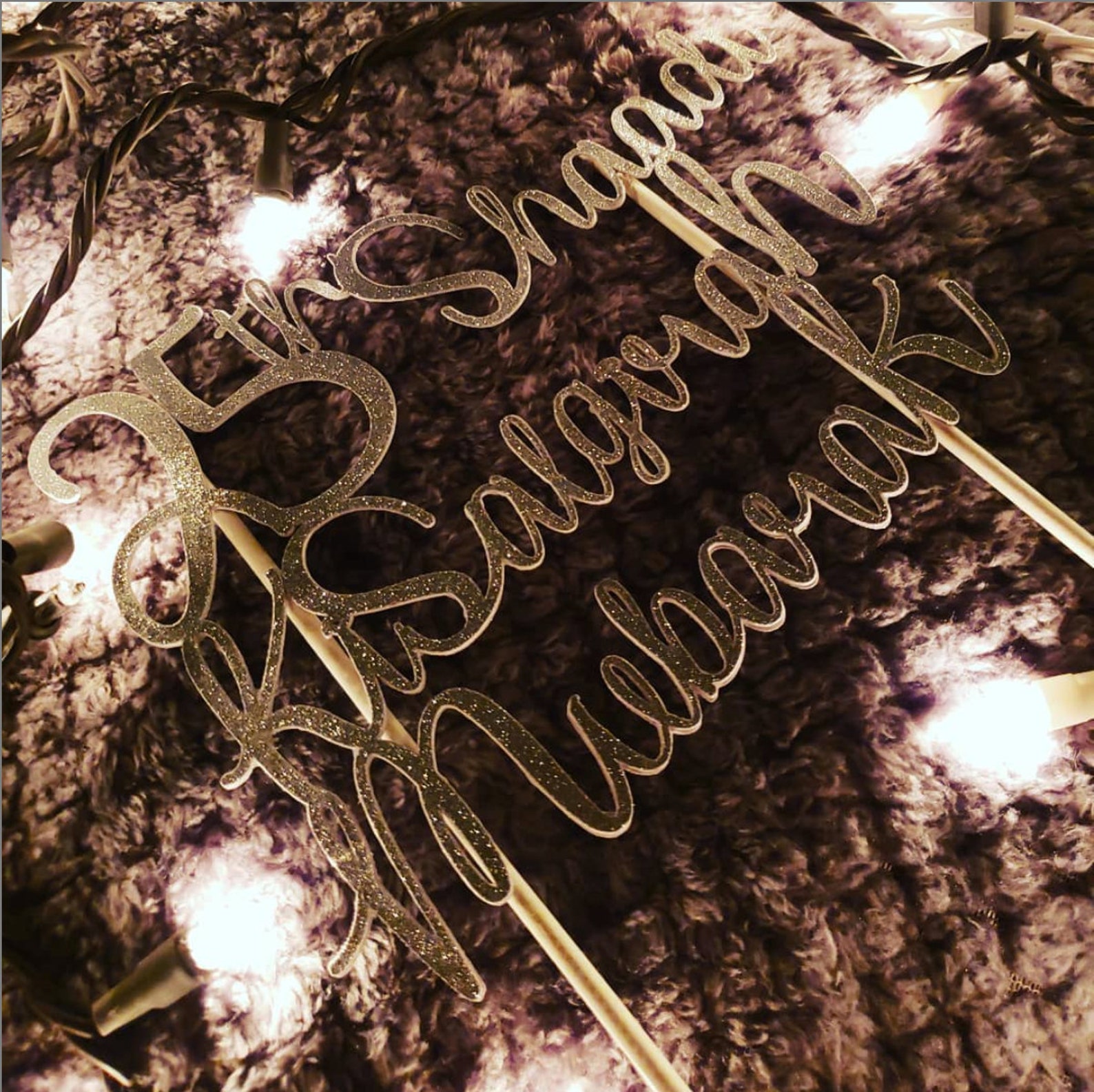 Customized Cake Topper Etsy