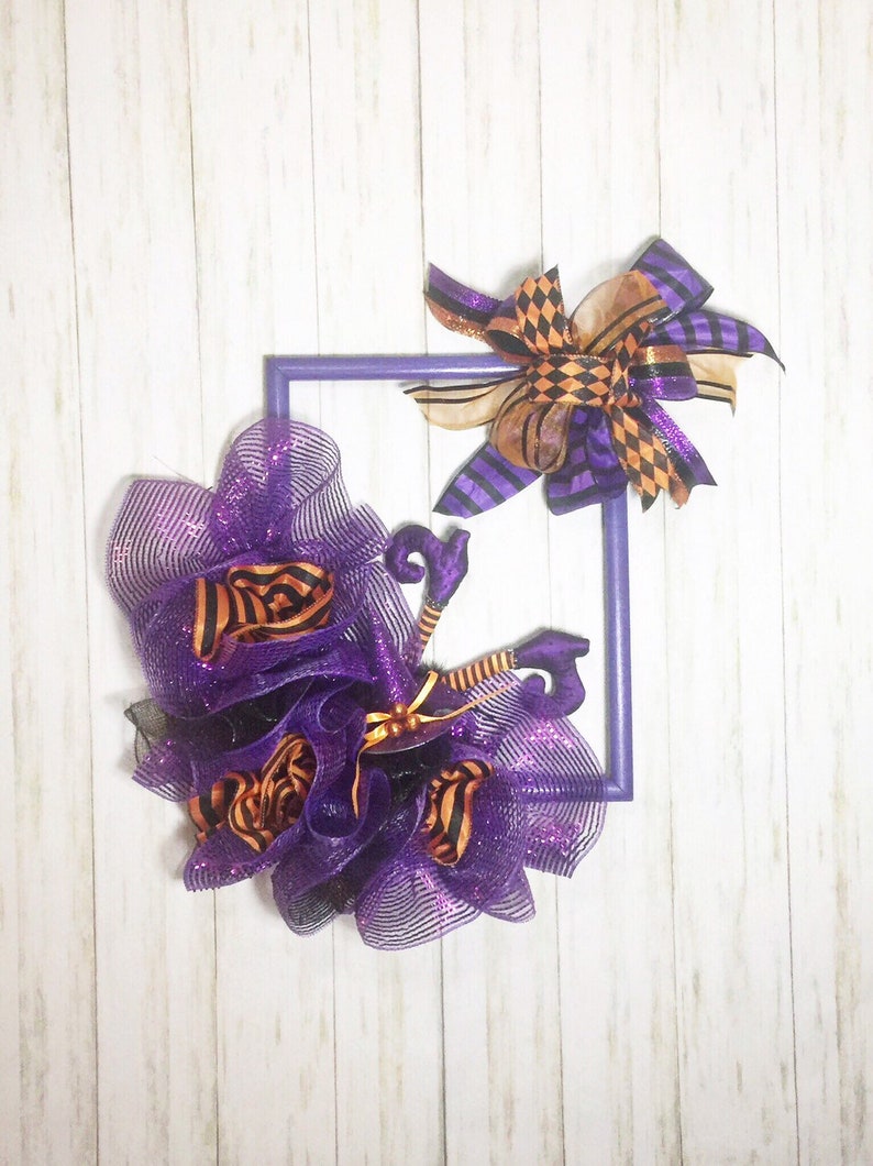 Halloween Witch Leg Frame