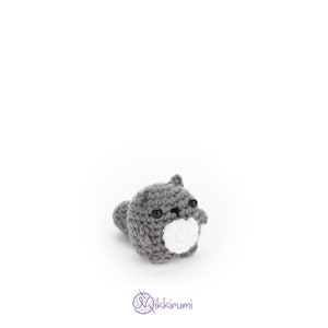 Handmade Crochet Mini Squirrel Plush – Adorable Amigurumi, Cute Animal Gift, Small Squirrel Figurine