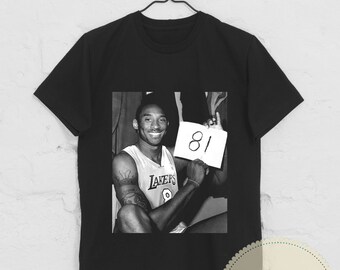 kobe bryant 81 t shirt