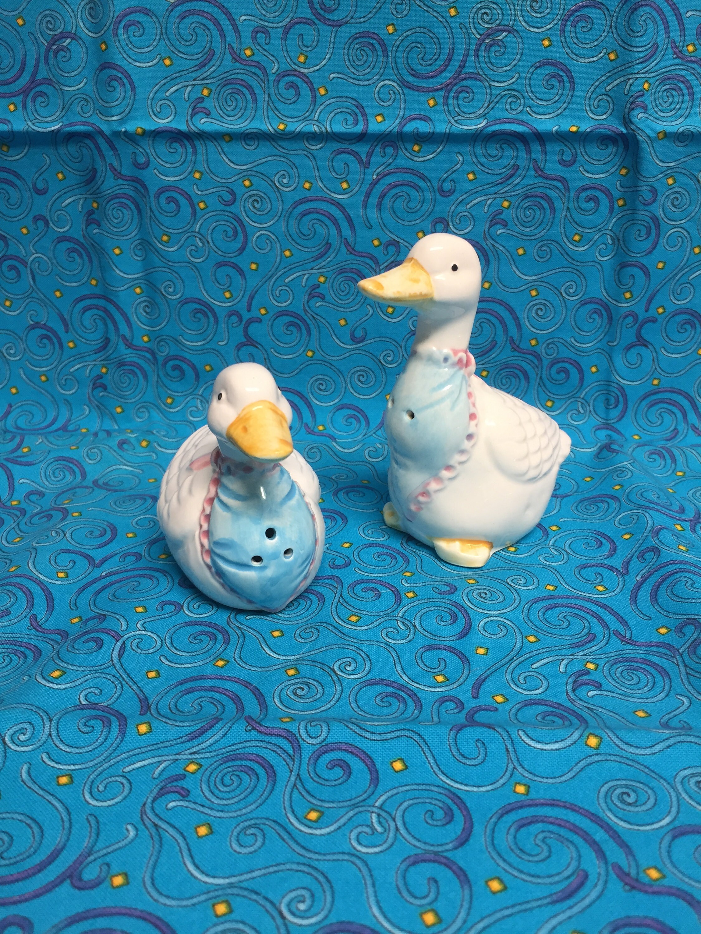 Vintage Duck Salt and Pepper Shakers Etsy