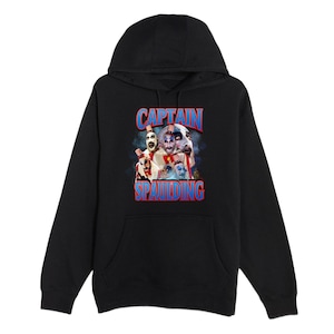 Captain Spaulding Hoodie | Haus der 1000 Leichen | Rob Zombie | | ablehnen Horror Halloween