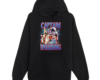 Captain Spaulding Hoodie / House of 1000 Corpses / Rob Zombie / Reject /Horror Halloween