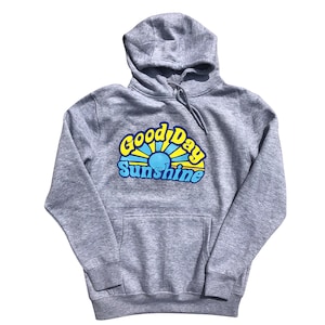 Good Day Sunshine Heather Grey Unisex Hoodie