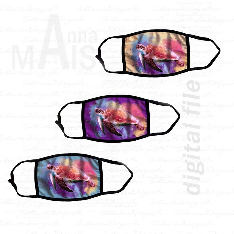 Sublimation mask png Face Mask png sublimation designs Etsy