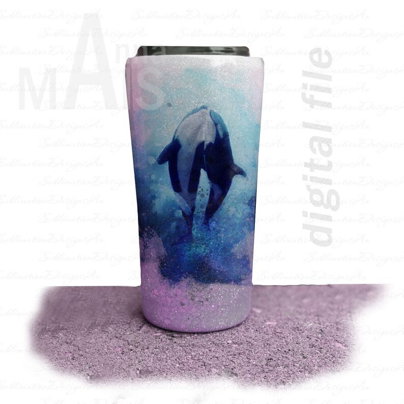 Water slide decals for tumblers downloads Full Sheet Sea Etsy