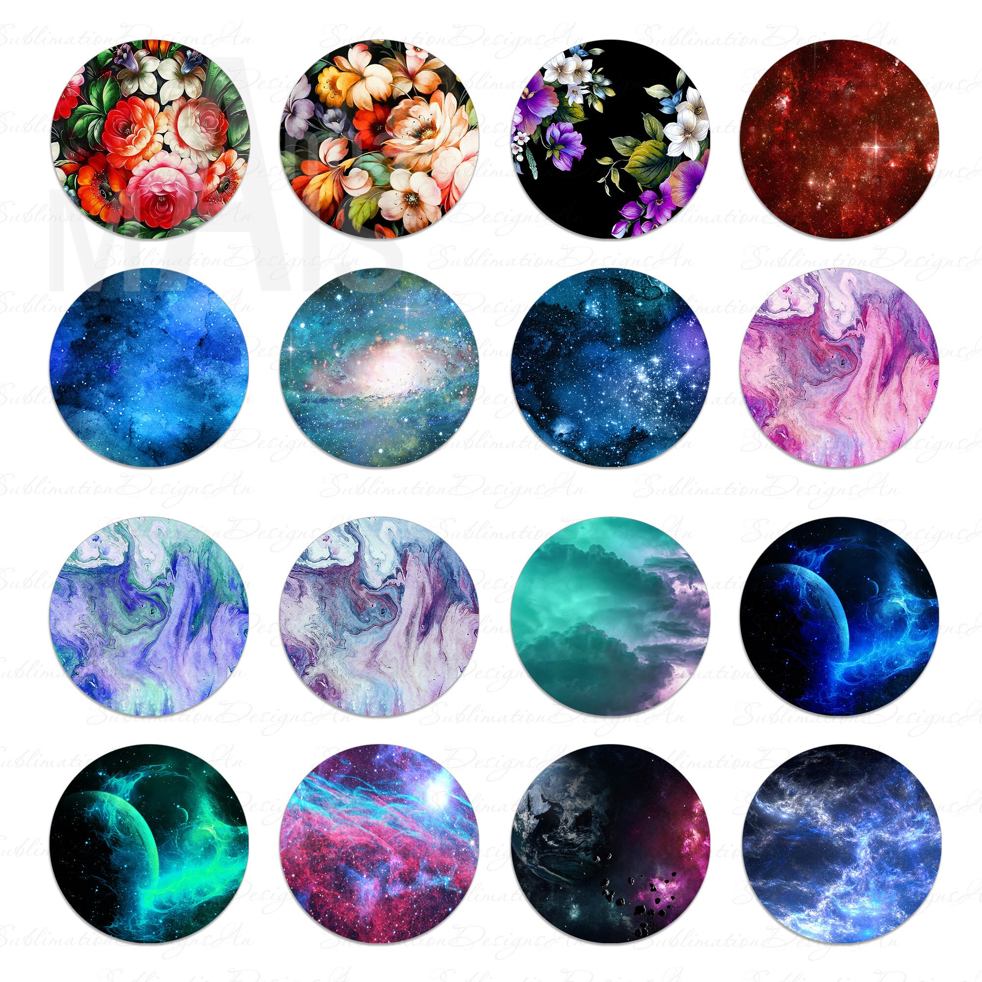 Round ornament png bundle Coaster sublimation designs download Etsy