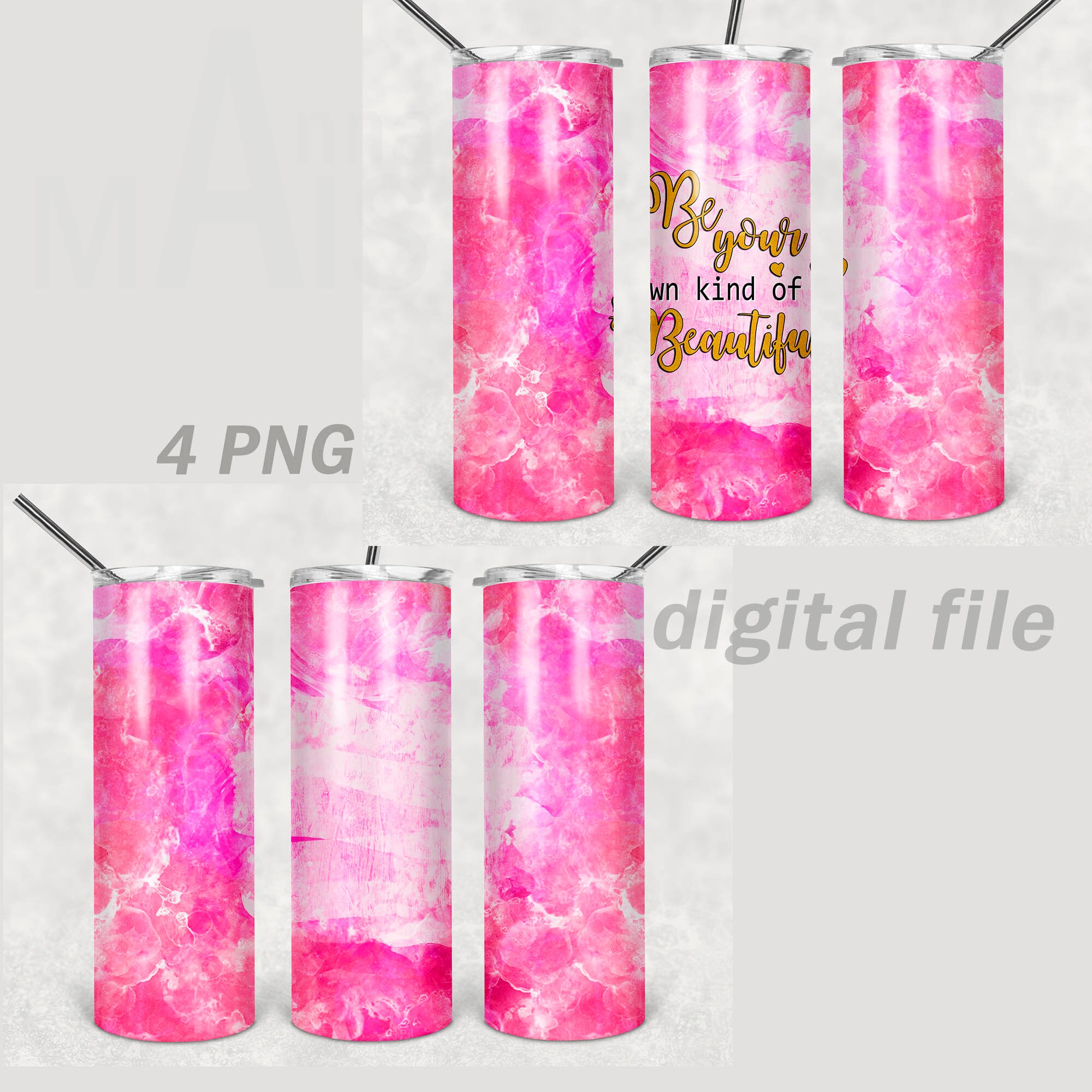 20 Oz tumbler sublimation designs Be your own kind of Etsy
