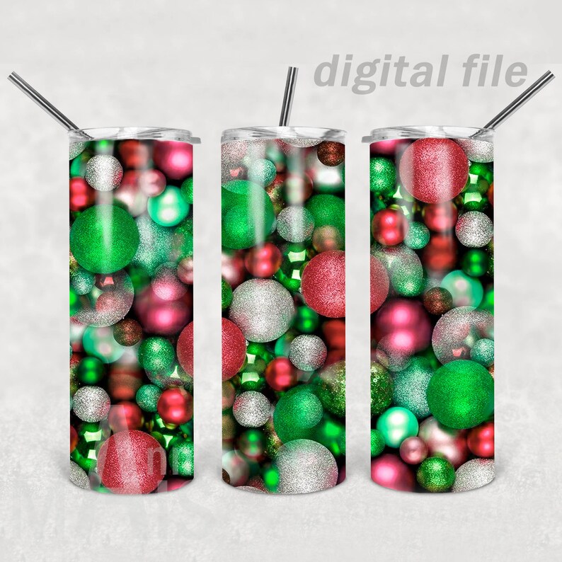 Download Christmas Skinny Tumbler Sublimation SVG File