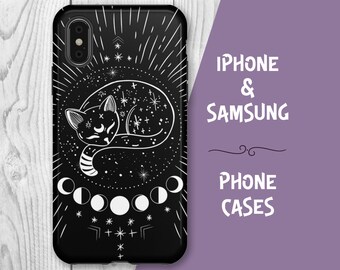 Witch phone leather wallet removable case for iPhone X XS XR 11 12 Pro Max 8 7 6 6s Plus Samsung S20 S10 S9 S8 Note 20 8 9 10 Plus MN1343