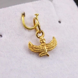 18K Gold Pendants
Egyptian Pendant
Gold Egyptian Charm	
handmade jewelry	
custom jewelry
Queen Isis Pendant	
Egyptian jewelry	
ancient Egyptian
Pendant ancient
Goddess Isis wings
18K Gold Pendant
mythology jewelry
goddess pendant
spiritual gift