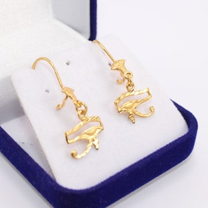 Egyptian Solid Gold 18K Earring Eye Of Horus Stamped Pharaonic Yellow Gold handmade jewelry
egyptian jewelry
ancient Egypt
Eye of Horus Earring
eye of ra
evil eye Earring
Solid Gold 18K
Gold Stamped
Eye of Horus
Stamped Earring
18K gold
evil eye