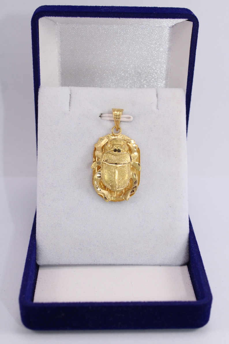 Elegant Egyptian Scarab pendant 18K Gold Pharaonic hieroglyphic Alphabet Handmade jewelry ancient Egyptian beetle Gold Pendant 3.4 Gr scarab or bug or beetle gold jewelry pharaonic ancient Egyptian necklace 18k gold real gold Egypt mythology